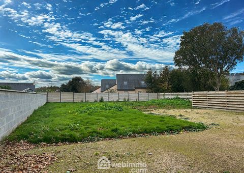 Terrain constructible - 573m² - Ploubezre