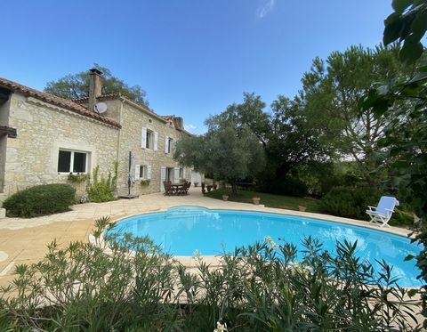 Maison de campagne Lectoure avec piscine