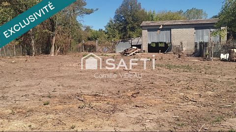 Terrain de 9663m2 avec 400m2 de bâtiments