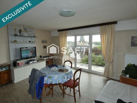 Appartement T1 45 m2 loué.